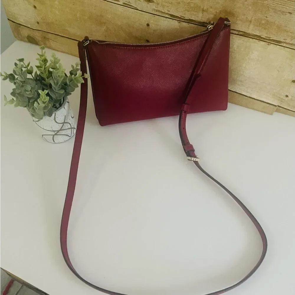 Kate Spade Elegant Red Women's Crossbody Bag